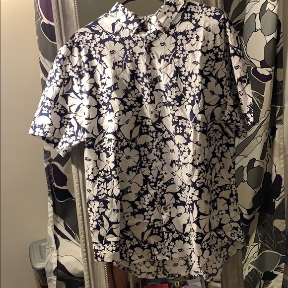 Slim-Fit Built-In Flex Printed Shirt for Men - Picture 2 of 6